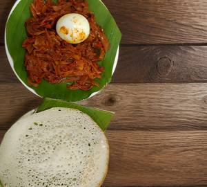 Appam Egg Roast