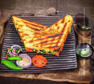 Masala Paneer Cheese Grilled Sandwich