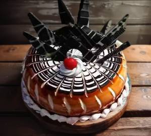 Butterscotch fantasy cake