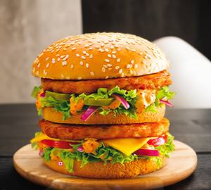 Veg Kings Burger (Must Try)