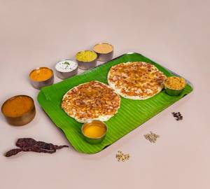 Mini Onion Podi Uttapam Ps