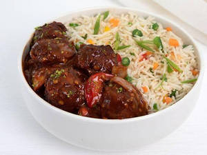 Veg Ball Manchurian (bowl)