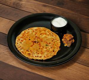Chicken keema paratha