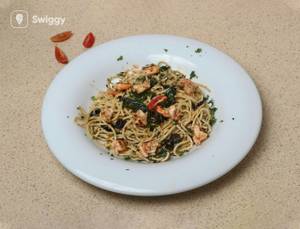Prawns Aglio E Olio Pasta