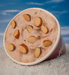 Nutella Almonds Thick Shake