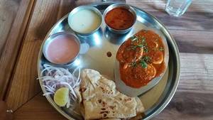 Egg Masala Thali (Bestseller)