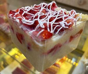 Strawberry Tres Leches Tub