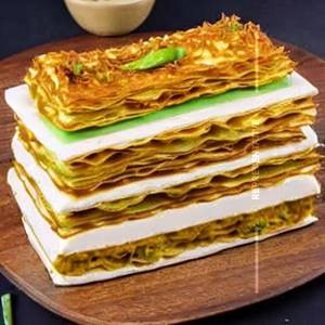 Paneer Lababdar Mille Feuille