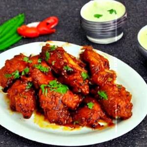 Onion Fry Chilly Chicken 
