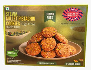 Sugar Free Stevia Millet Pistachio Cookies 300gms