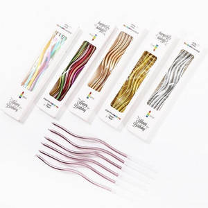 Pack Of 6 Twisted Candles