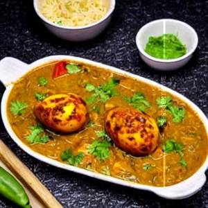 Egg Chicken Tadka (full)