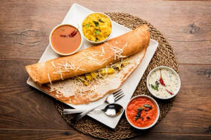Masala Dosa With Butter