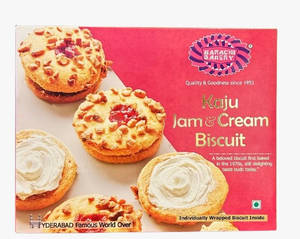 Kaju Jam & Cream Biscuit 400gms