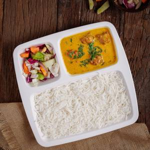 Punjabi Kadi With White Rice