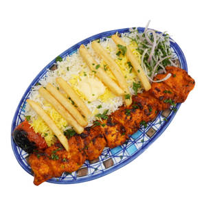 Arabian Shish Taouk With Rice