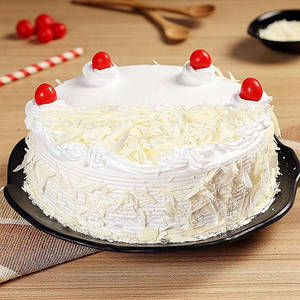 White Forest Cake