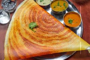 Schezwan Paneer Butter Masala Dosa