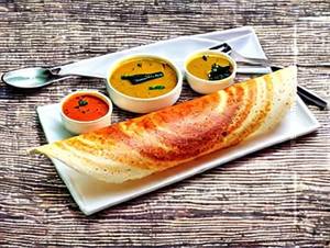 Schezwan Paneer Cheese Masala Dosa