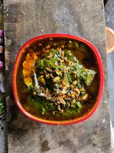 Lehsuni Corn Paneer Saagwala ( 6Pc )
