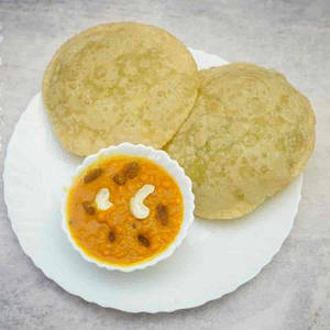 Cholar Dal With Kadaisutir Kachori (2pcs)
