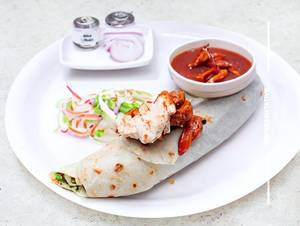 Chilli Chicken Frankie