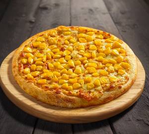 Sweet corn pizza