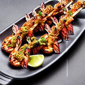 Malaysian Grilled Prawns