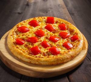 Cheese and tomato pizza