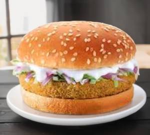 Corn and Spinach Burger