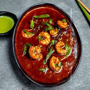 Prawn In Oyster Sauce Gravy