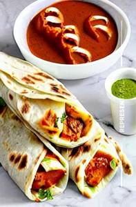 Makhani Paneer Wrap