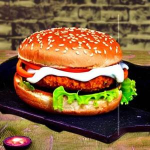 Ranjan Spl. Chicken Burger