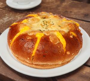 Cheese pull & tear garlic bun (with cheese) [3 slice]