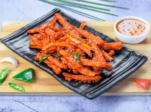 Honey Chilli Potato- Starter