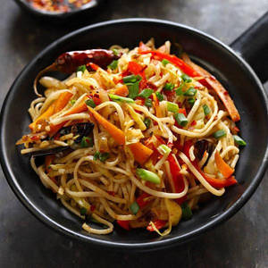Chilli Chicken Garlic Noodles