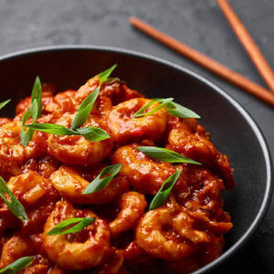 Honey Chilli Prawns- Starter