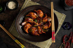 Honey Chilli Chicken Momo