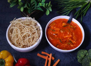 American Veg Chop Suey (crispy Noodles)