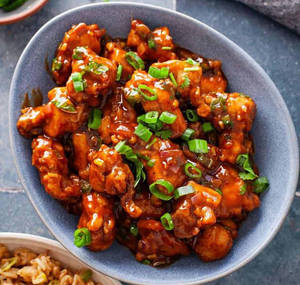 Chicken Manchurain Starter - Without Batter.