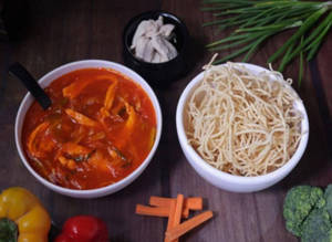 American Chicken Chop Suey (crispy Noodles)
