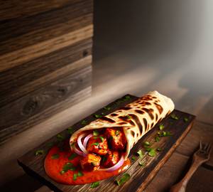 Chicken tikka roll