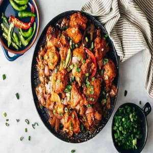 Wok Tossed Lemon Basil Chicken- Starter