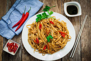 Veg Koithio Chowmein(road Style)