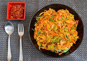 Mixed Noodles In Choice Of Sauce
