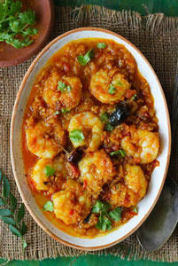Garlic Prawns- Gravy
