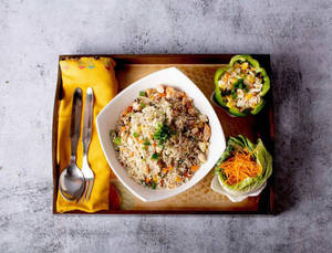 Chicken Butter Garlic Rice