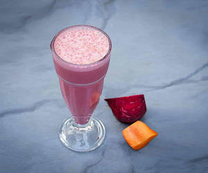Carrot Beetroot Milkshake