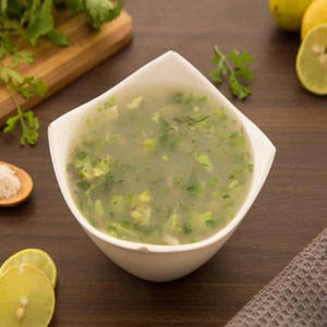 Chicken Lemon Coriander Thick Soup
