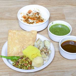 Dahi papdi [1 plate]                                                                                                                                           